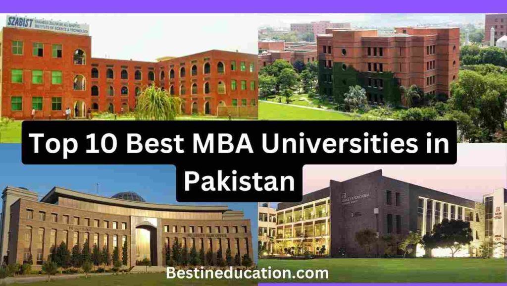 Best MBA Universities in Pakistan