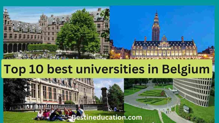 Top 10 best universities in Belgium