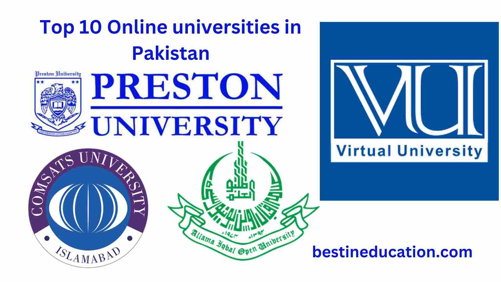 Top Online universities in Pakistan