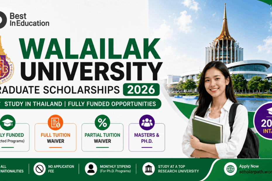 Walailak University GRAD WU Scholarship