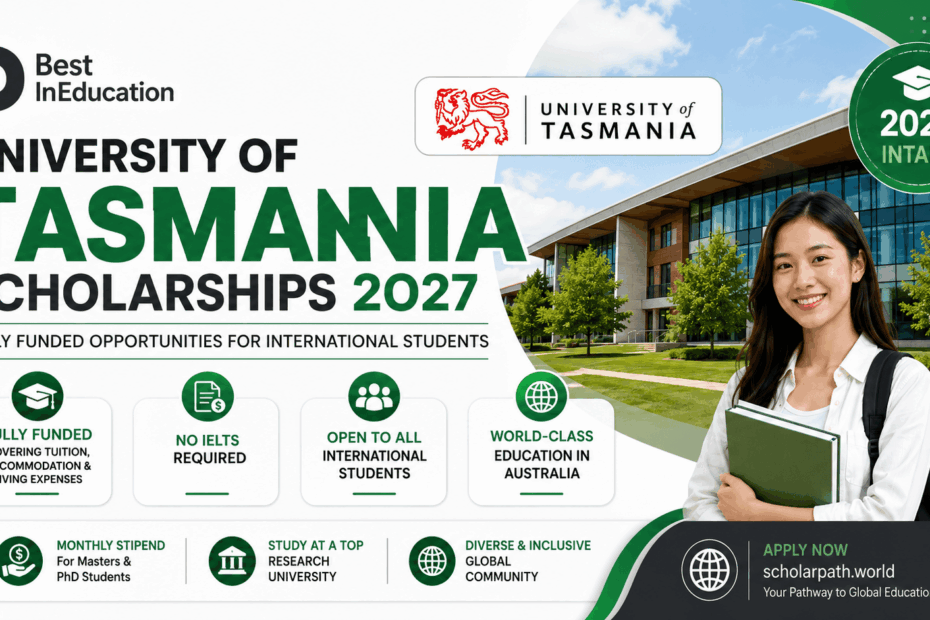University of Tasmania Scholarships 2027
